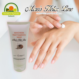 Maschera mani Maschera mani alla bava di lumaca