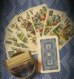 tarocchi-vintage-industrie-und-gluck-modiano-angoli-bordi-dorati-rari-completi-54-carte