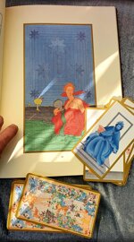 tarocchi-pier-canosa-1990-set-raro-con-carte-e-libro-ed-limitata-tamoni-editore-molto-rari