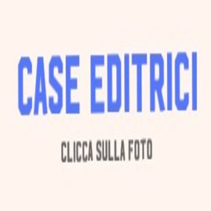 A breve inseriremo Pagina Case Editrici ELENCO Case EDITRICI (ed EDITOR)