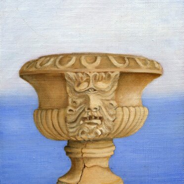 Polifemo tempera grassa su cartone telato, cm 20x 30