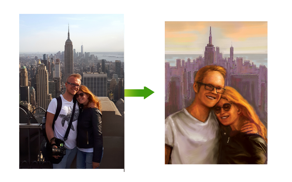 foto dipinta su tela foto dipinta su tela