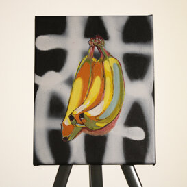Banane tecnica mista su teta 24x20 cm