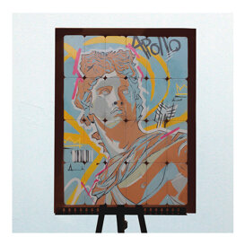 APOLLO ACRILICO SPRAY SU DISPLAYIPHONE, 50X70CM