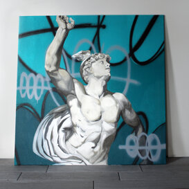 OMG TECNICA MISTA, 100X100CM