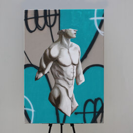 1.0 tecnica mista, 80x120 cm