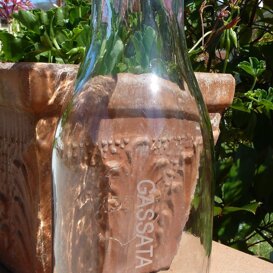 Bottiglia in vetro Incisa a laser