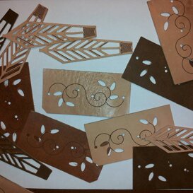 Pelle Tagliata ed incisa a lser