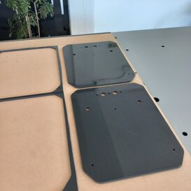 Carbonio 8mm Elementi per Nautica