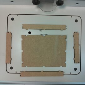 Elementi MDF Tagliati a laser