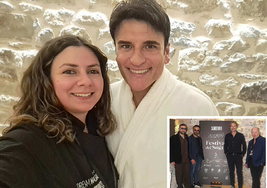 Il Dream Team porta benessere e successo a Sanremo 2026: massaggi, formazione e grandi partner per un’edizione da record