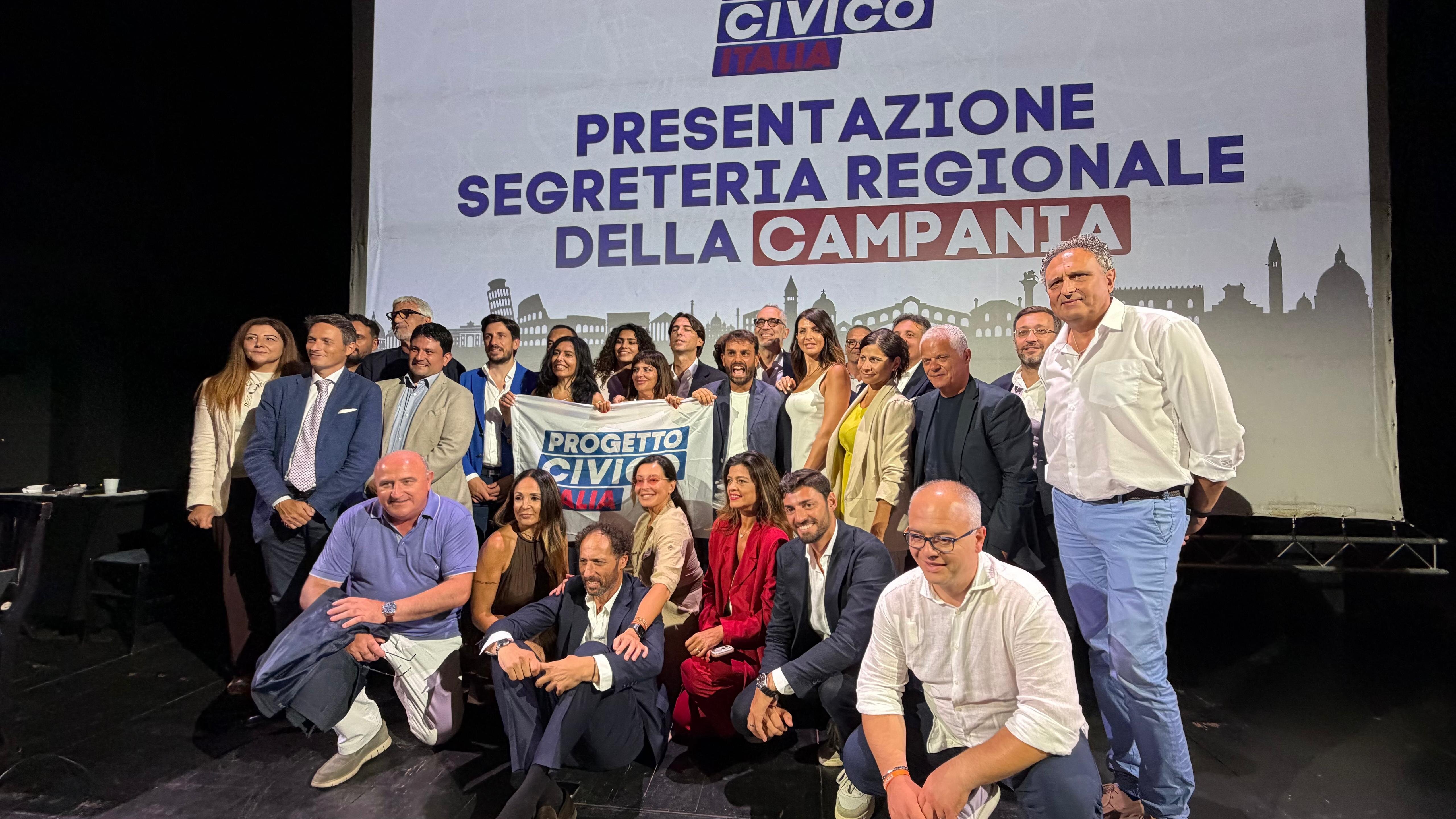 Progetto Civico Italia, presentata la segreteria regionale della Campania Progetto Civico Italia, presentata la segreteria regionale della Campania