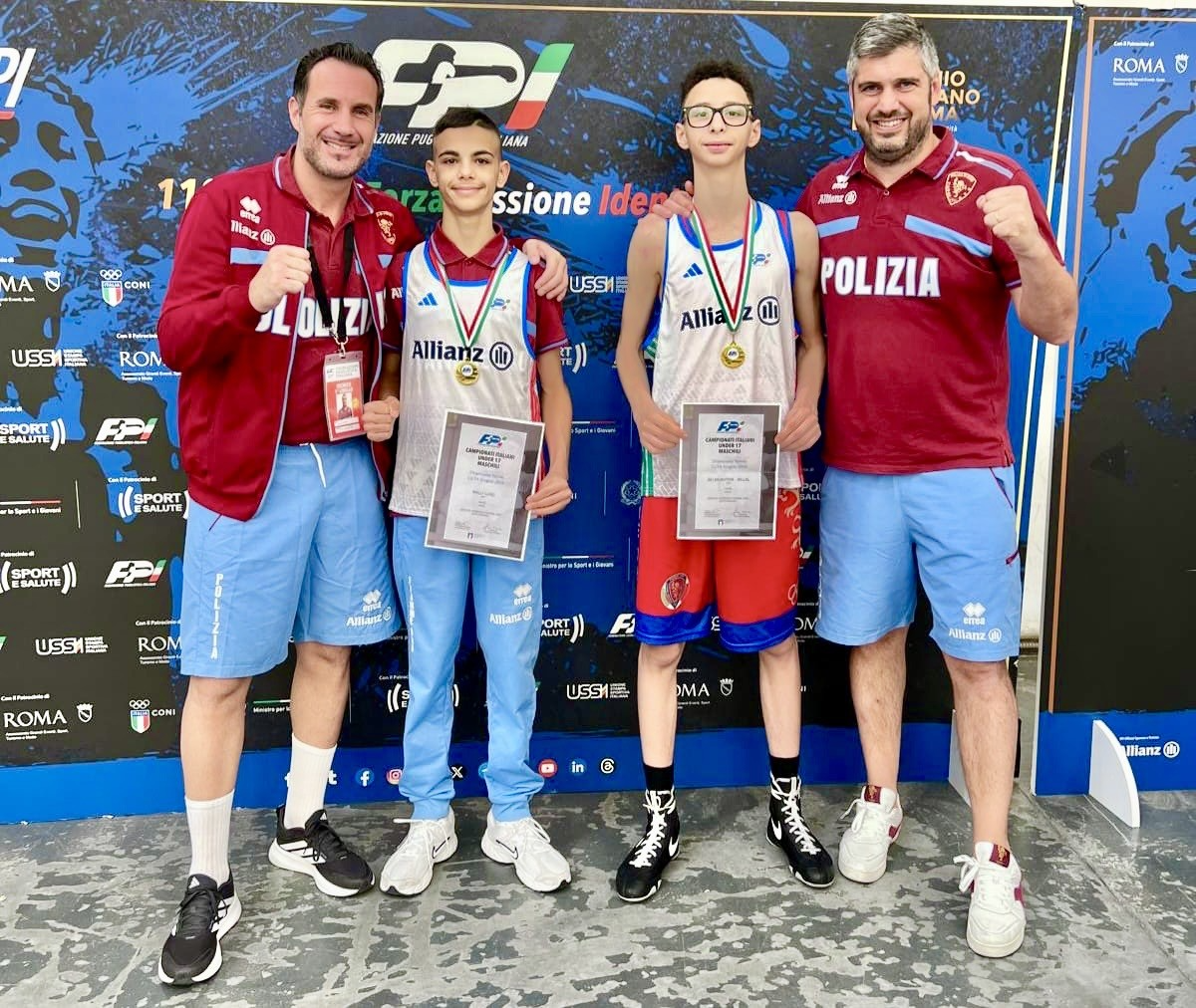 Campionati Italiani Under 17 Maschili: due titoli per le Fiamme Oro Marcianise