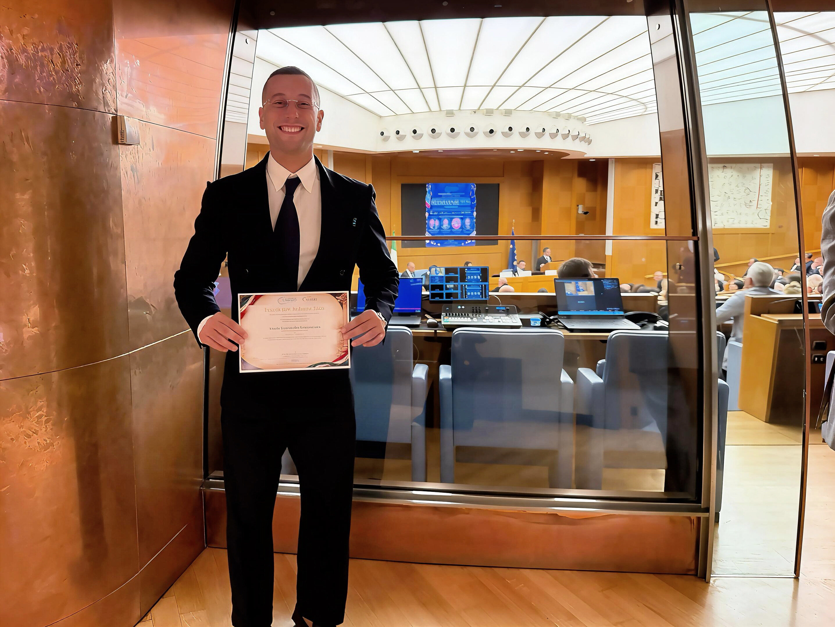 NICOLA SCAMARDELLA PREMIATO ALLA CAMERA DEI DEPUTATI CON IL PREMIO ECCELLENZE 2026