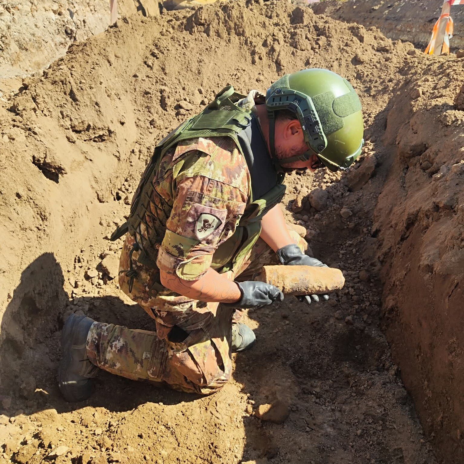Gli artificieri dell’Esercito intervengono nelsalernitano