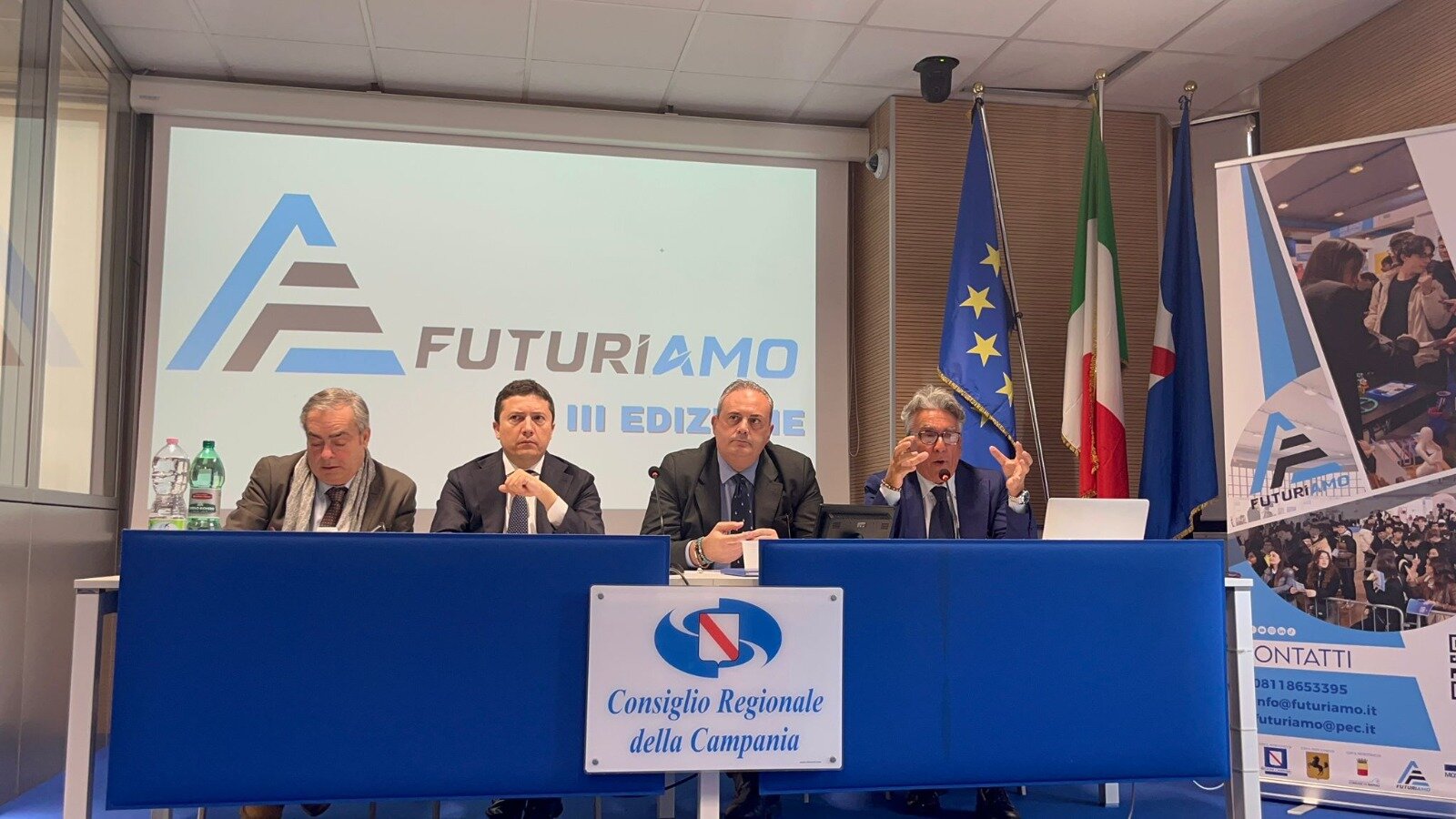 Presentata al Consiglio Regionale della Campania la terza edizione di “Futuriamo” Presentata al Consiglio Regionale della Campania la terza edizione di “Futuriamo”