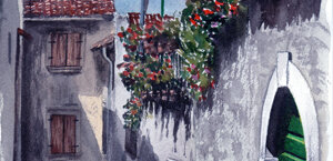 malcesine watercolor