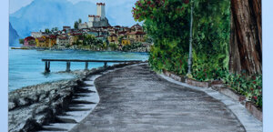malcesine watercolor