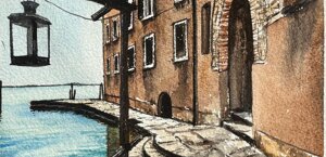 malcesine watercolor