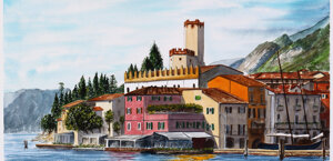 malcesine watercolor