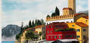 malcesine watercolor