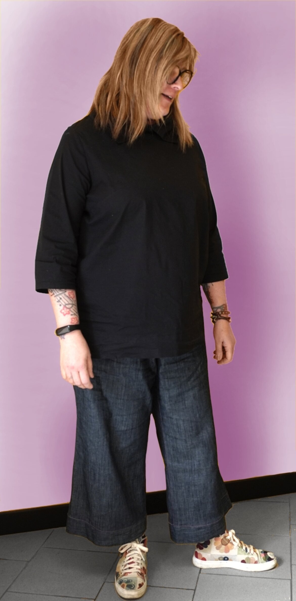 Pantaloni e blusa creati da Daniela