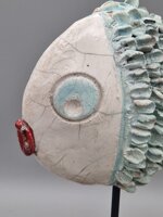 pesce-tropicale-onde-di-luce-scultura-in-ceramica-raku-17x14x7