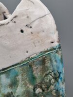 vaso-pesce-con-squame-oro-e-argento-ceramica-raku-15x30x7