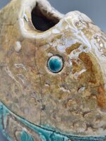 vaso-pesce-con-squame-oro-e-argento-ceramica-raku-13x14x5