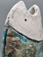 vaso-pesce-con-squame-oro-e-argento-ceramica-raku-15x30x7