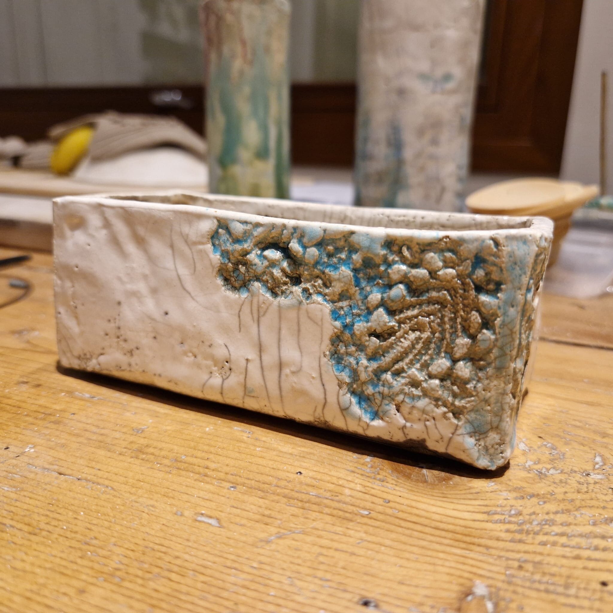 Il Vaso a lastre in ceramica Raku tecnica e consigli.