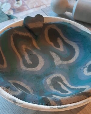 oggetti in lavorazione argilla nerikomi