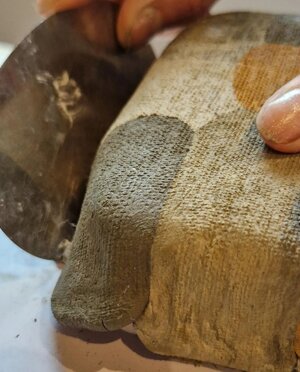 Dettaglio della lavorazione Keikomi