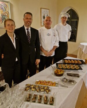 aperitivo al ristorante Tre Tenori