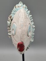 pesce-tropicale-onde-di-luce-scultura-in-ceramica-raku-17x14x7