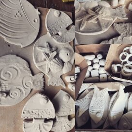 Biscottatura Creazioni in ceramica