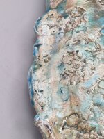 vaso-pesce-con-squame-oro-e-argento-ceramica-raku-15x30x7