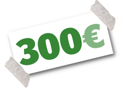 La promozione 300 euro