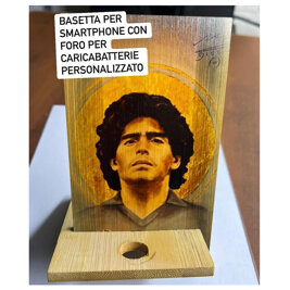 stampa su legno porta smartphone