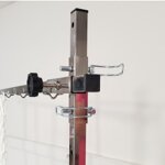 vasca-da-bagno-in-polietilene-piedini-in-acciaio-inox-con-protezione-antispruzzo