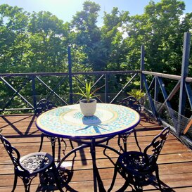 terrazza sul tetto Questa è l'Altana, una terrazza sul tetto