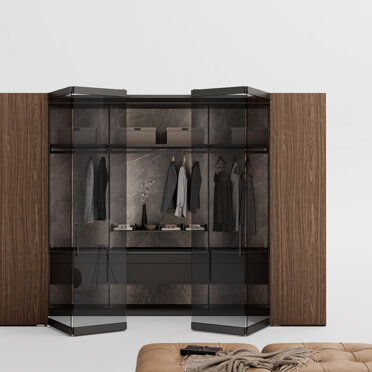 Camerino FREEDHOME ante vetro fumé