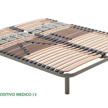 Rete doghe ORIZZONTE DELUXE Struttura Metallo - Sostegno Anatomico - Molleggi indipendenti zona spalle