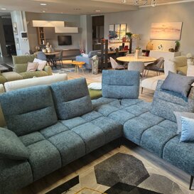 Divano SOUL by NicolettiHome Tessuto Blu Divano SOUL by NicolettiHome Tessuto Blu