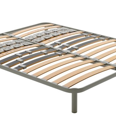 Rete doghe BASIC DELUXE Struttura Metallo - Sostegno Ortopedico - Molleggi indipendenti zona spalle