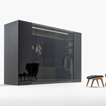 Camerino FREEDHOME ante vetro fumé