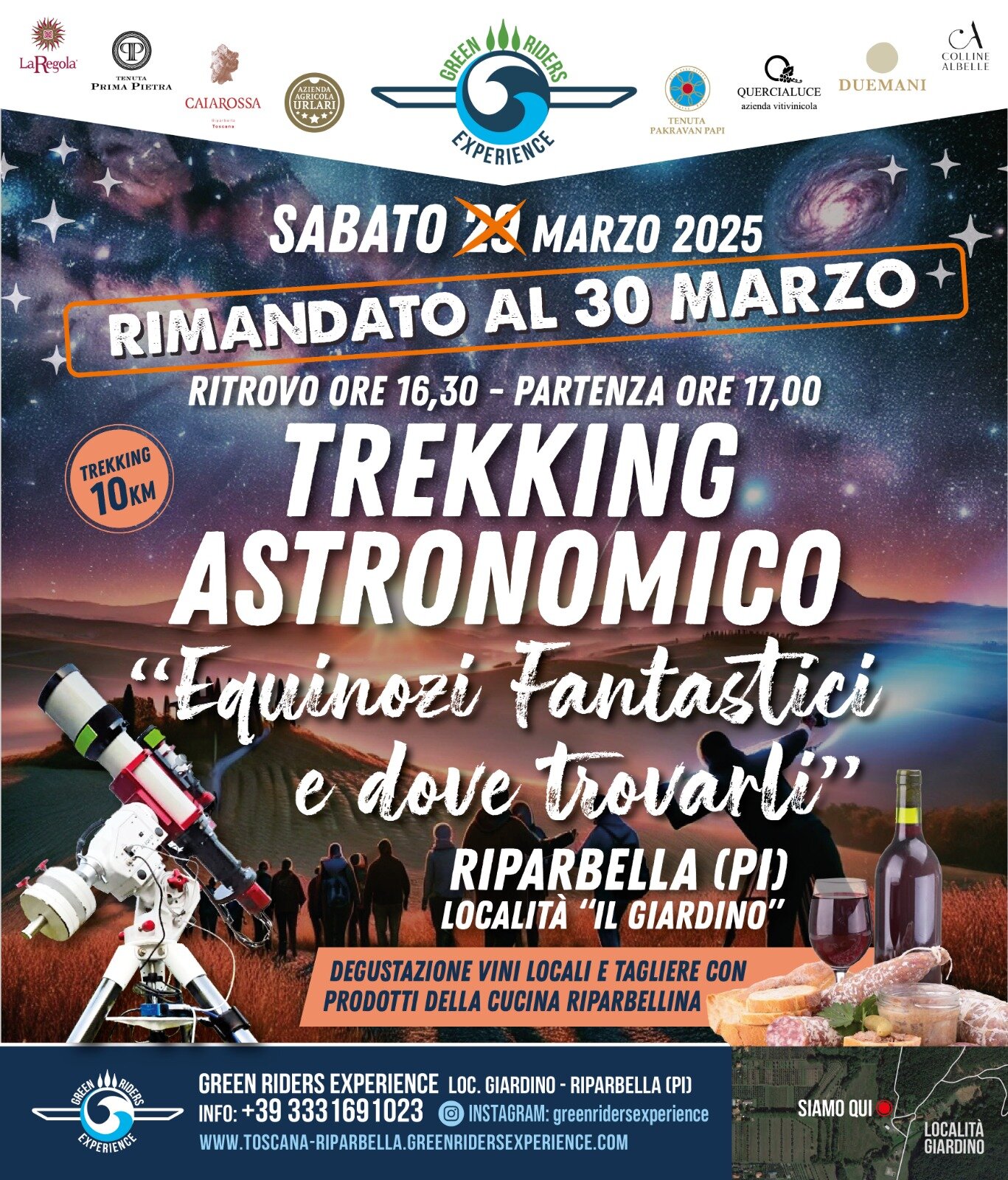 Equinozi Fantastici e Dove Trovarli &ndash; Domenica 30 Marzo 2025