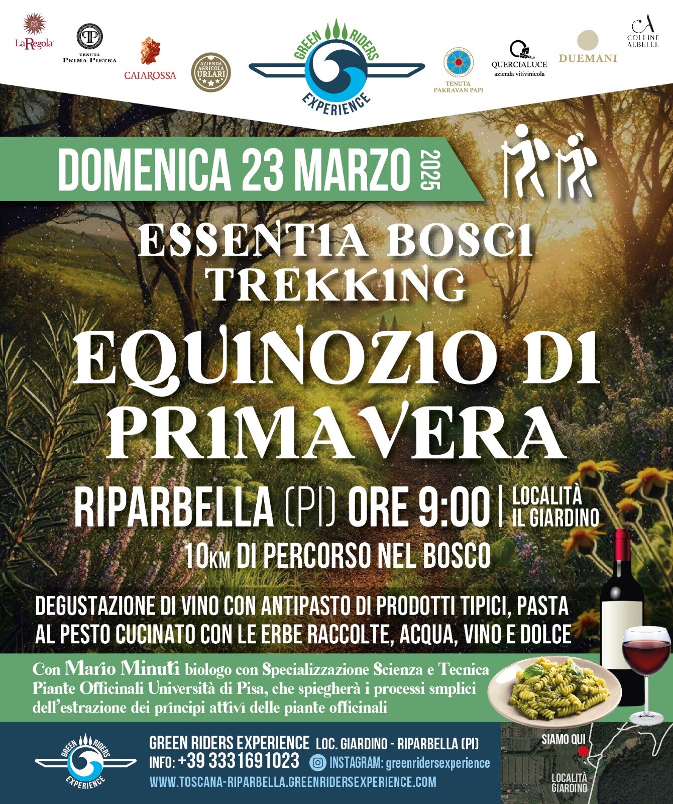 DOMENICA 23 MARZO Essentia Bosci Trekking &ndash; Equinozio di Primavera: Il Risveglio Natura