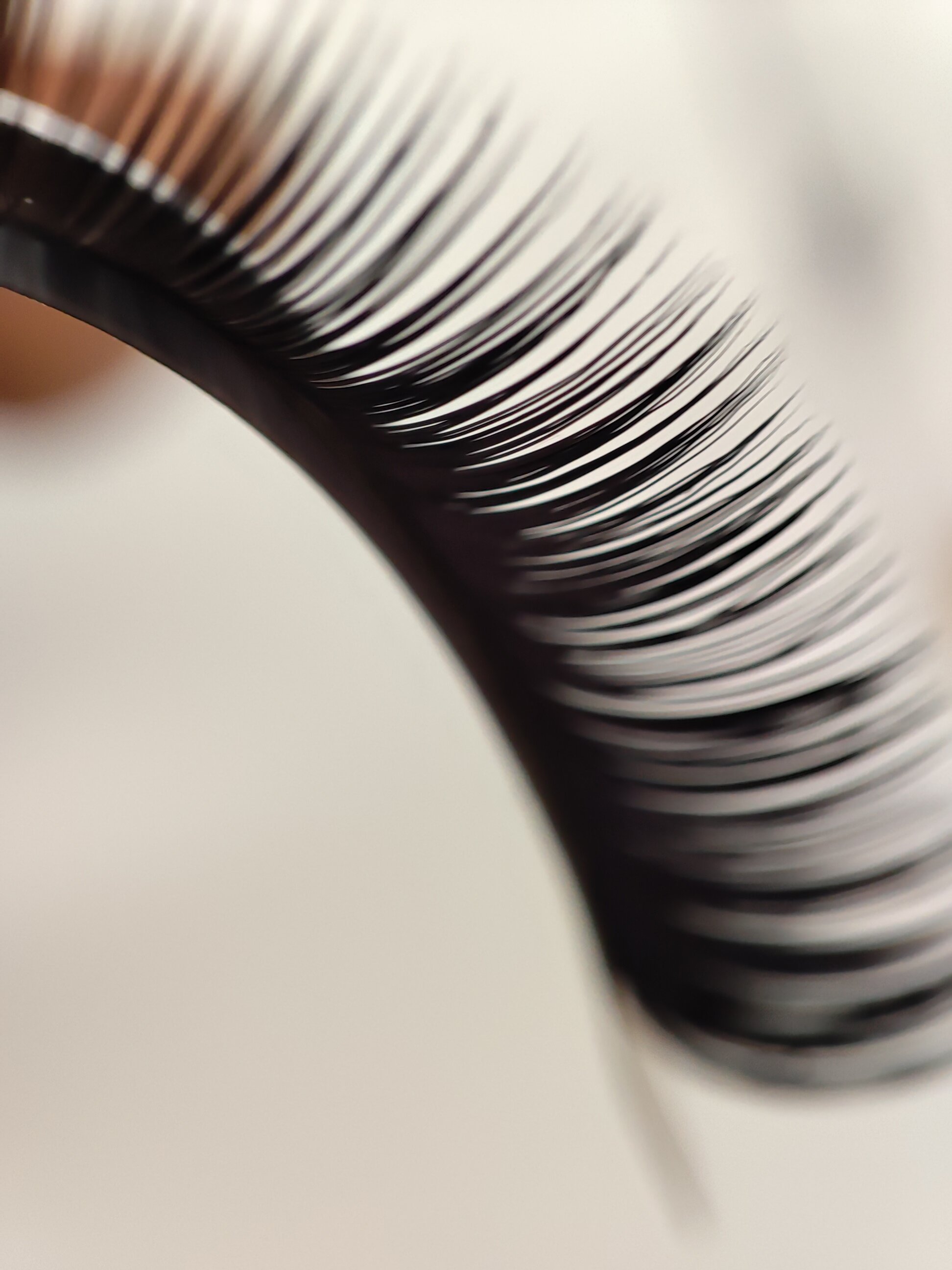 Tipologie di curvature per le extension ciglia.