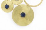 collana-design-cerchi-ottone-e-lapislazzuli